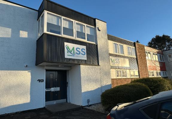 MSS Glasgow office exterior at MATtest Site Services Scotland location