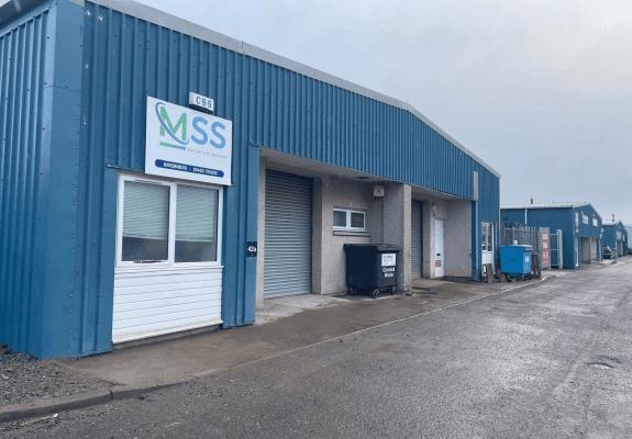 MSS Inverness office exterior at Mattest Site Services Scotland location