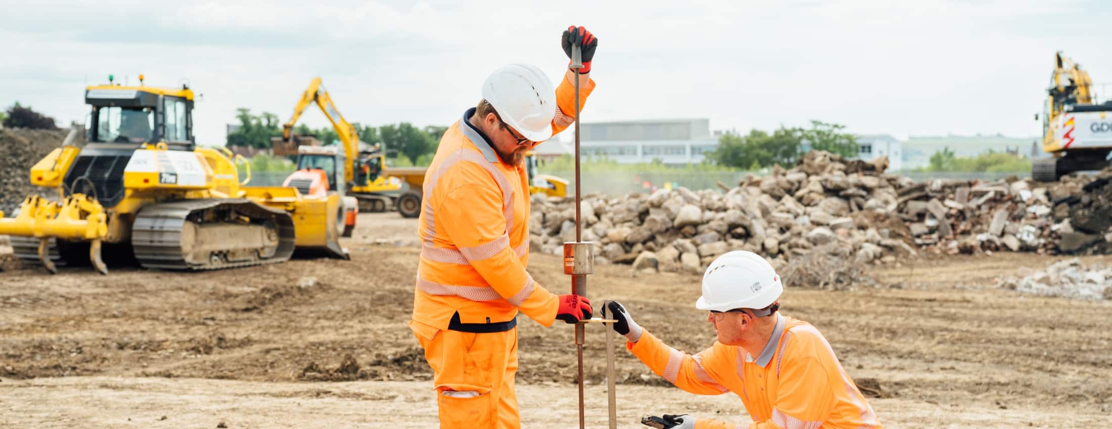 MATtest conducting on-site material testing in North, Midlands and Southern England