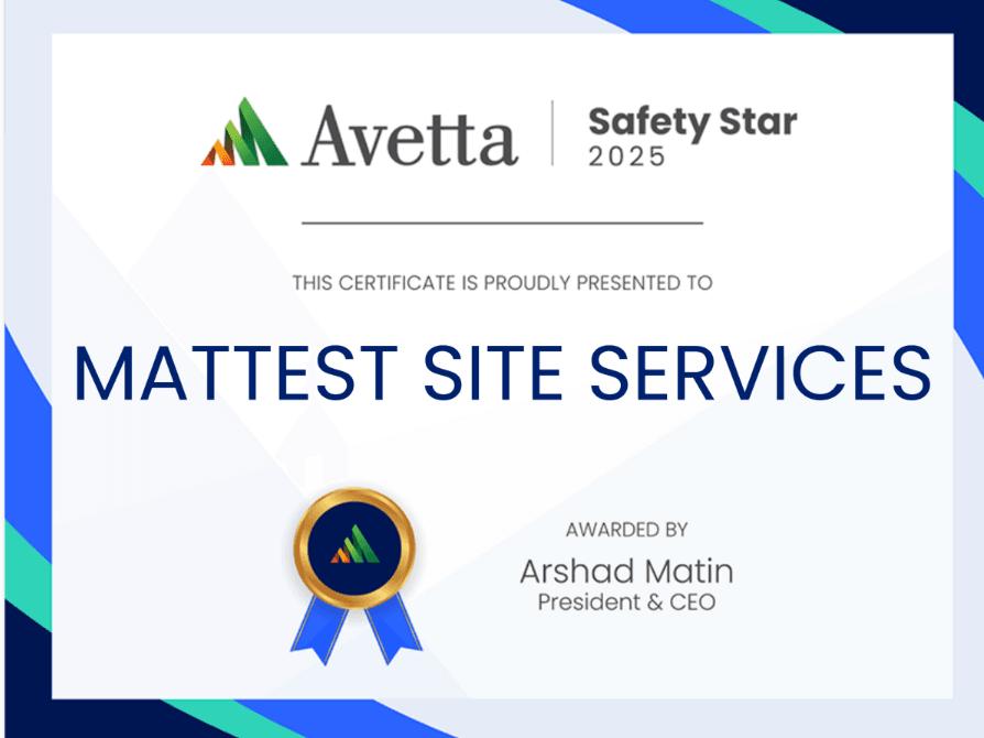 Avetta safety certificate